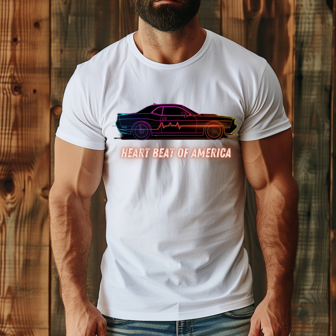 Heart beat of America T shirt