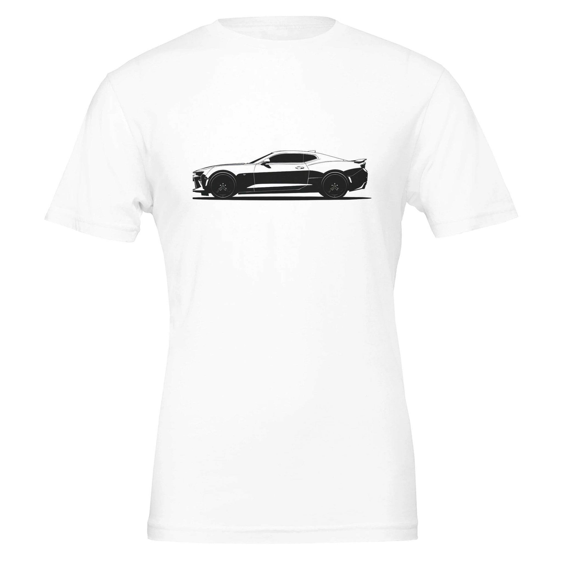 White Camaro T shirt